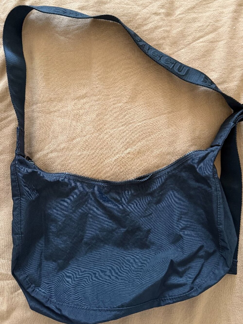 Medium Nylon Crescent Bag